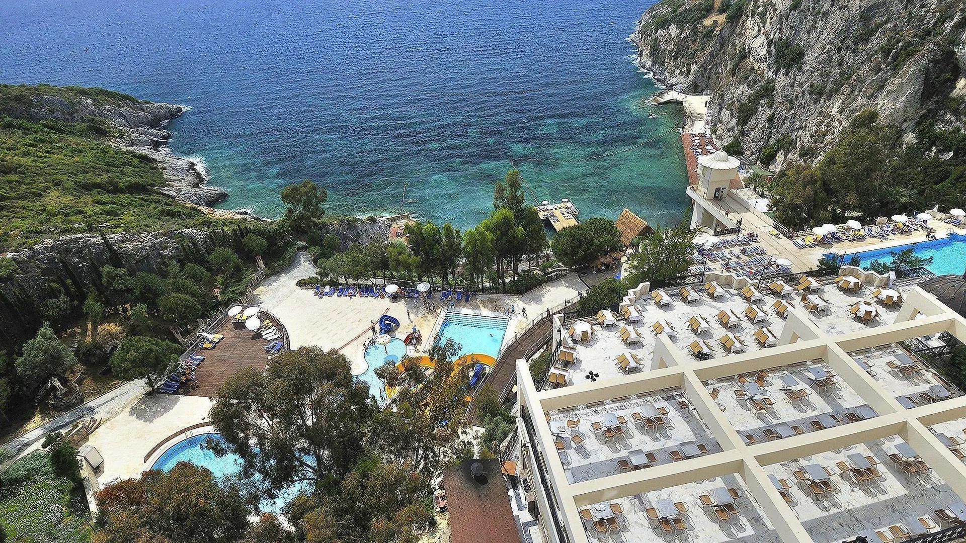 Alkoclar Adakule Hotel Кушадасы Курортный комплекс